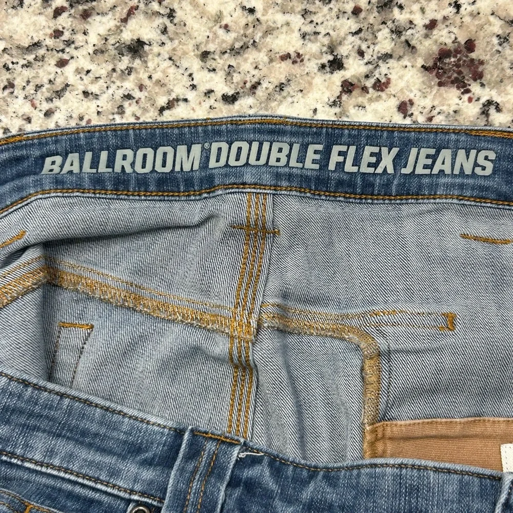 Duluth Trading Co‎ Men's  Relaxed Straight-Leg Ballroom Double Flex Jeans 46x30